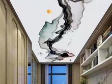 彩绘天花施工